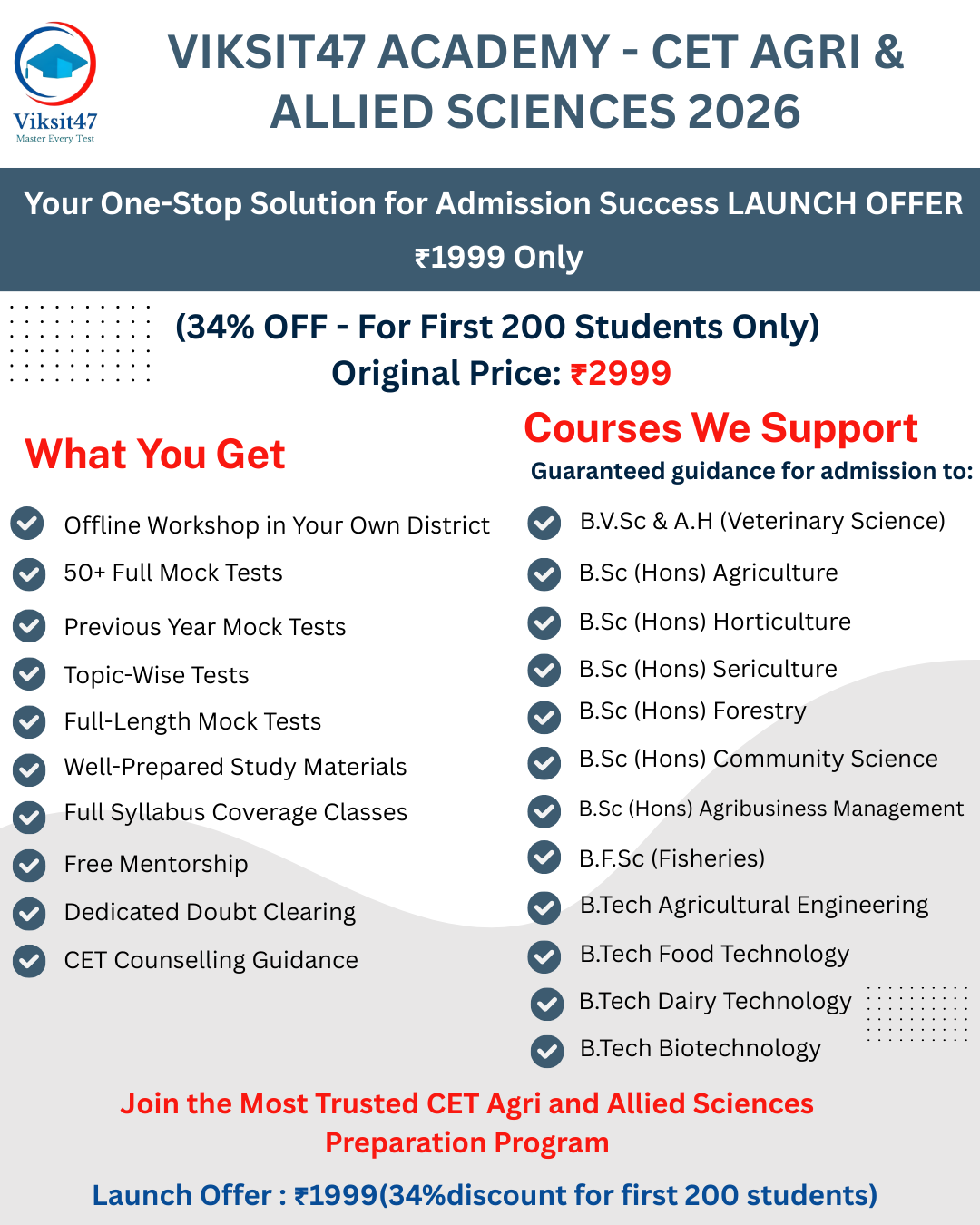 Agriculture quota practical exam